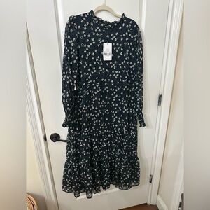 Saint + Sophia Olivia Dress US 14. Daisy spot NWT
